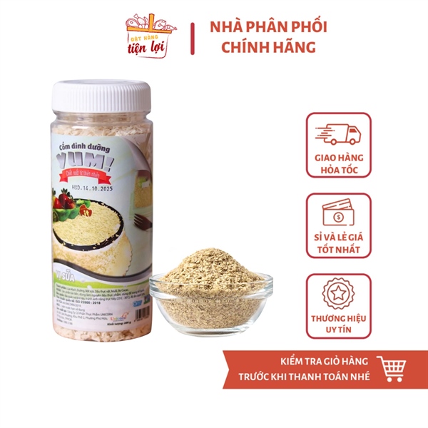 Bột Vảy Decor Bánh Yum Vị Sữa 200gr