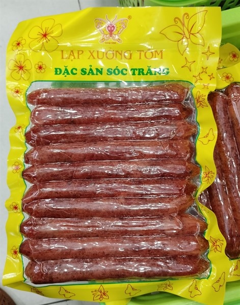 Lạp xưởng tôm Sóc Trăng 500g