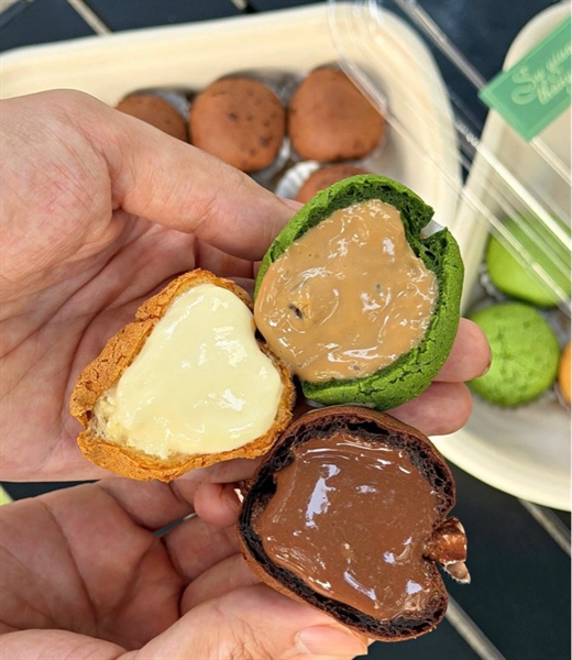 Bánh su dẻo mix 3 vị