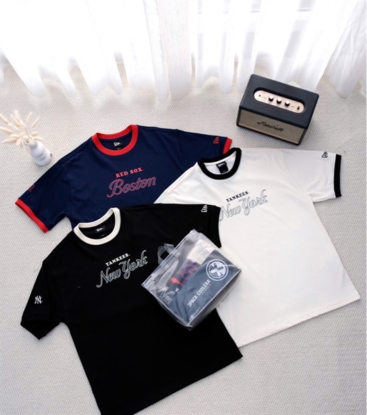 PACK NEW ERA ÁO THUN 1 PACK 3 CÁI (ĐEN-KEM-NAVY RS23)