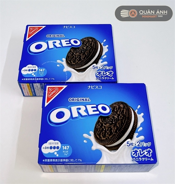Bánh quy Oreo vị vani 116g