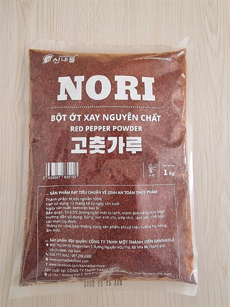 BỘT ỚT XAY NGUYÊN CHẤT CÁNH TO NORI