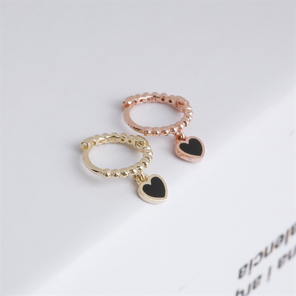 14K Love Loop mini huggie (S)