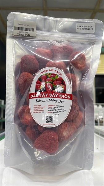 Dâu tây sấy giòn