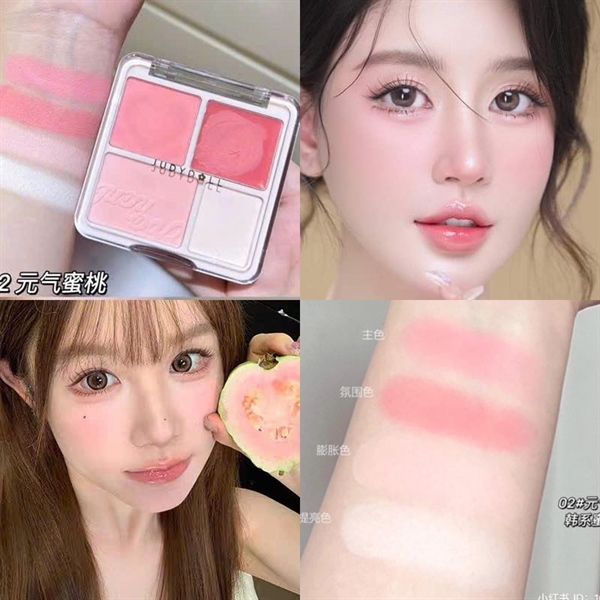 (VAT) Phấn má JudyDoll kèm bắt sáng #02
