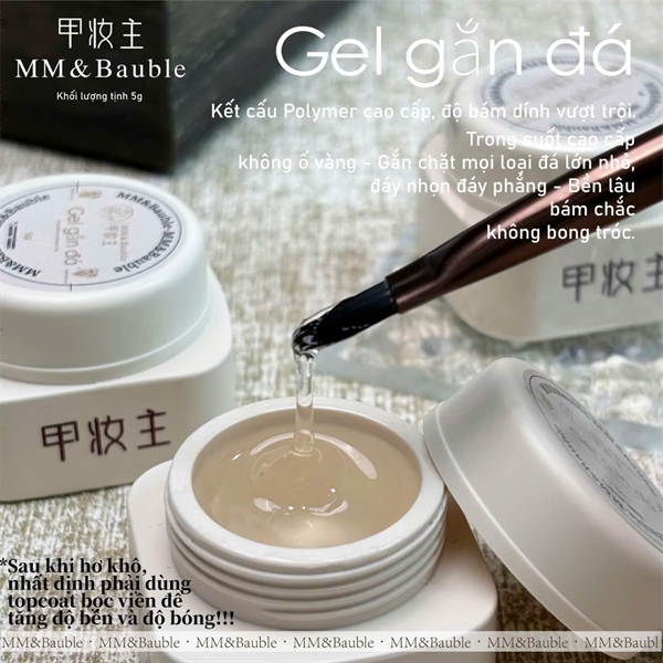 Gel gắn đá, đính charm Mama Nail