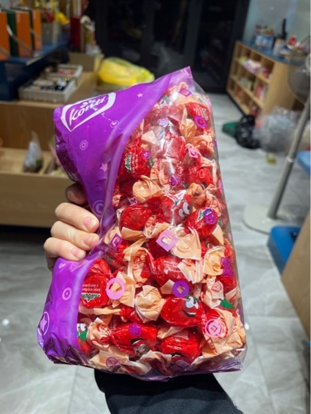 KẸO DẺO TRÁI NGA CÓ NHÂN BÁN LẺ