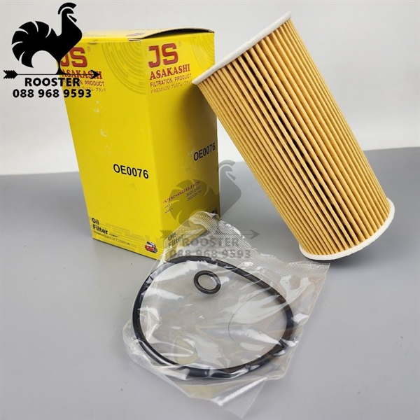 JS - Lọc nhớt động cơ (Diezel, lọc giấy) - Santafe, Tucson, Sorento, Sedona