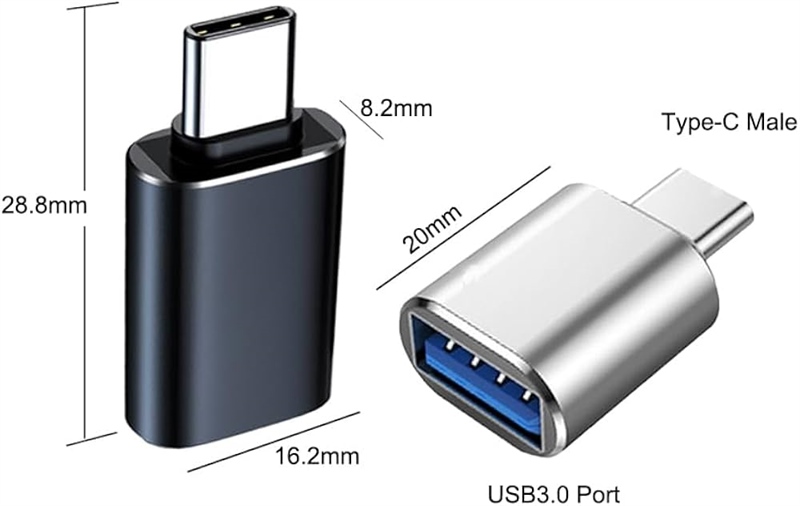 Đầu chuyển Type-C sang USB 3.0 - Bảo hành 12 tháng