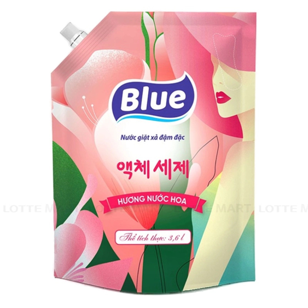 Nước giặt BLUE Hương Nước Hoa 3.6L