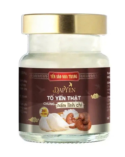 Tổ yến thật chưng nấm linh chi (Hộp 1 lọ 70ml) - Yến Sào Nha Trang/Đông Á 2