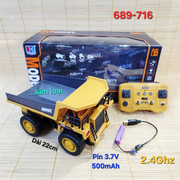 689-716 Xe ben điều khiển từ xa