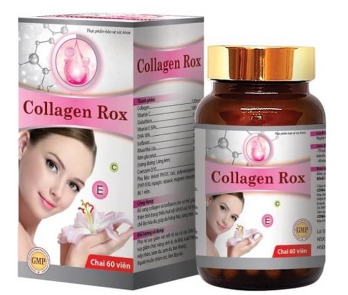 Collagen Rox Coenzym Q10 (hồng) HD Pharma (H/60V) ( Q30200550 )