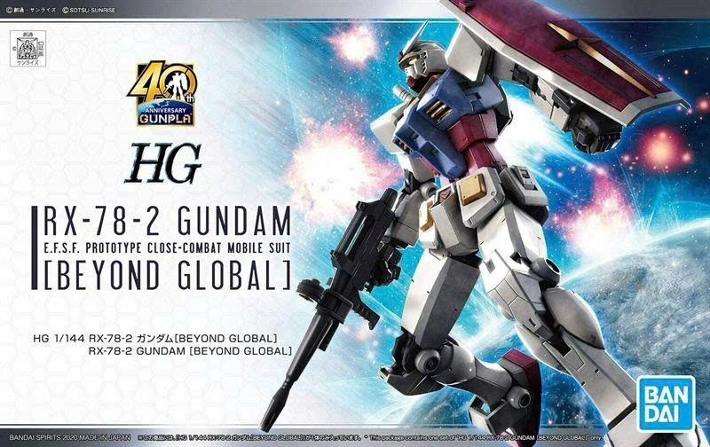 Mô Hình HG 1/144 RX-78-2 GUNDAM - BEYOND GLOBAL
