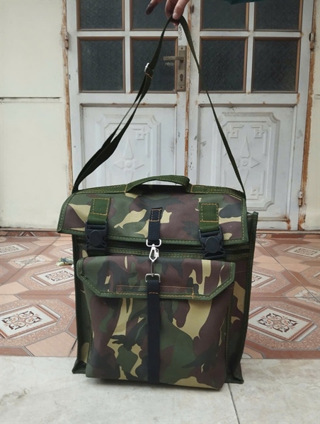 Túi quân nhu rằn ri vàng 50*40*20cm Lục Quân