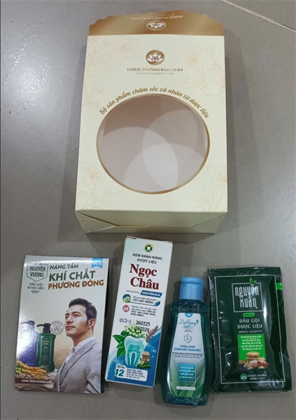 Bộ sản phẩm chăm sóc cá nhân từ dược liệu - DP Hoa Linh