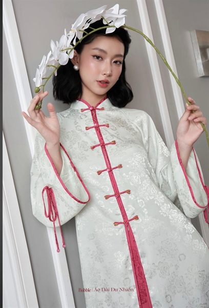 BUBBLE- ÁO DÀI DU NHIÊN ( kèm quần )