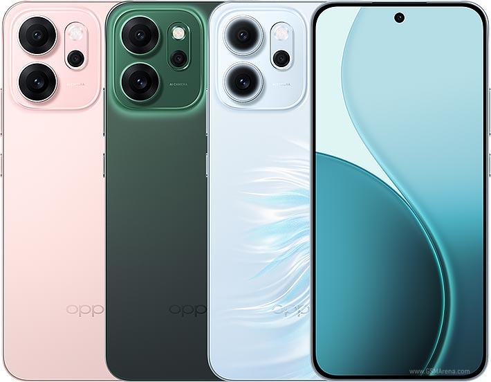 Oppo Reno 15F 5G (8Gb - 256Gb) - Xanh nhạt