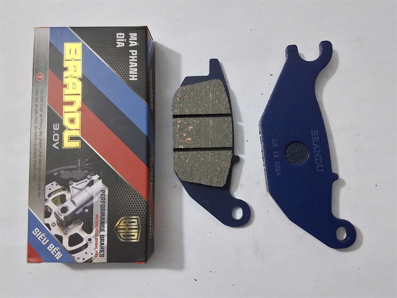 Má đĩa sau EX 135/ EX 150 / Raider (N, vàng) BRANDU 3.0