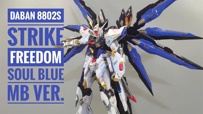 Mô Hình Lắp Ráp MG Strike Freedom Ver MB 8802 tặng đế trưng bày và decal nước