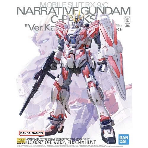 [HÀNG SẴN] Mô hình lắp ráp MG Narrative Gundam C-Packs "Ver.Ka" tỉ lệ 1/100 - Chính hãng Bandai
