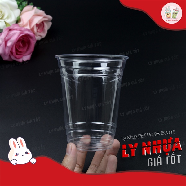 Ly nhựa UKP PET 98 -16oz (532ml) DÀY