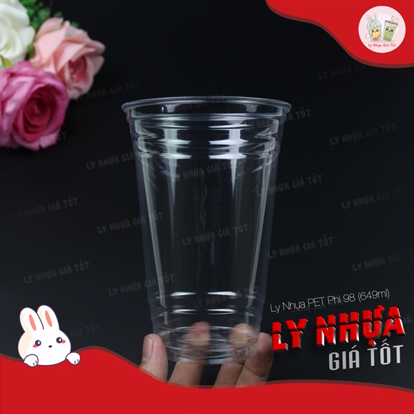 Ly nhựa UKP PET 98 -22oz (650ml) DÀY