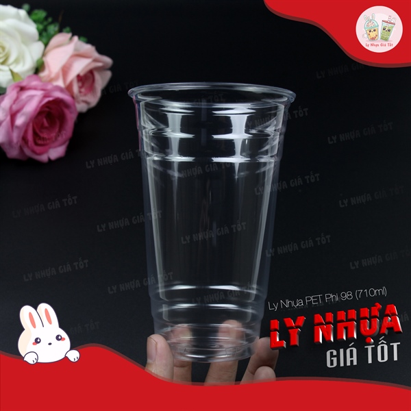 Ly nhựa UKP PET 98 -24oz (710ml) DÀY