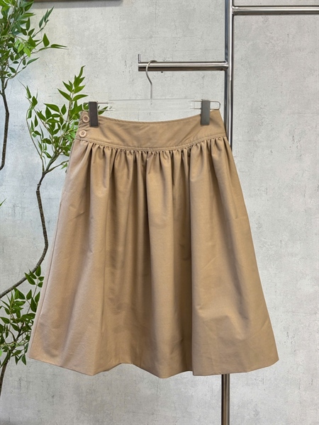 AREUM Chân váy lửng kaki SUMI SKIRT - KHAKI - Size L
