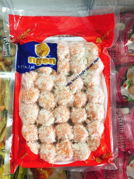 Chả hải sản tẩm bột 500g CỐM HỒNG
