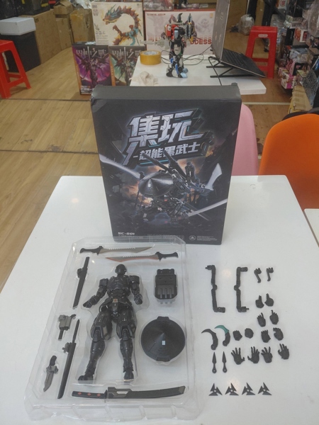 Mua bán (2ND-2 PHỤ KIỆN SƠN LẠI) SC-001 FLAMES TOYS SNAKE EYES FAKE