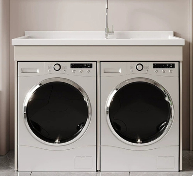 Tủ máy giặt Gnax TMG 130 chậu Trắng