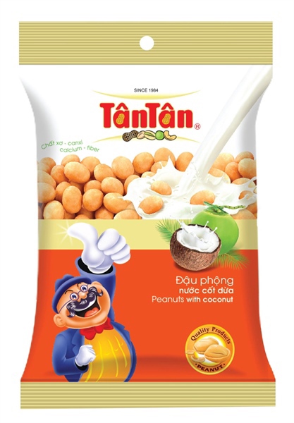 Đậu phộng nước dừa Tân Tân 75g