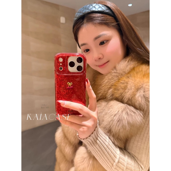 Case Đỏ Cherry Nổi - 17PRO