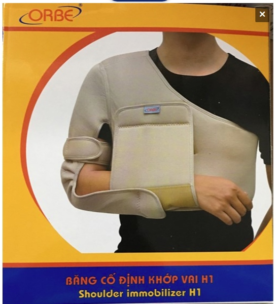 Băng cố định khớp vai trái H1 cỡ XXL - TM Dược VTYT Hà Nội