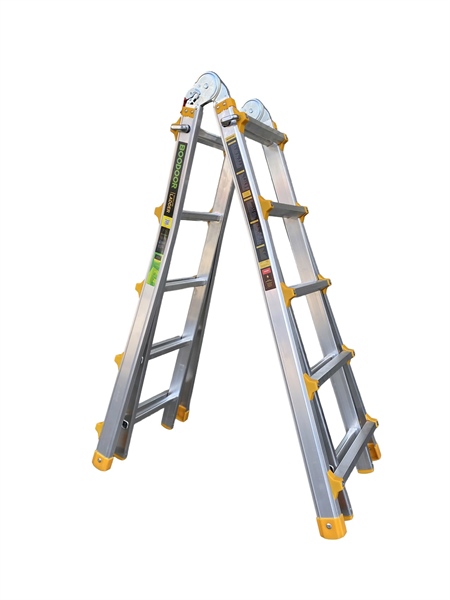 Thang nhôm rút lồng BOODOOR 2m5 - RL25 - Tải trọng 300kg, nhôm dày 2.4mm