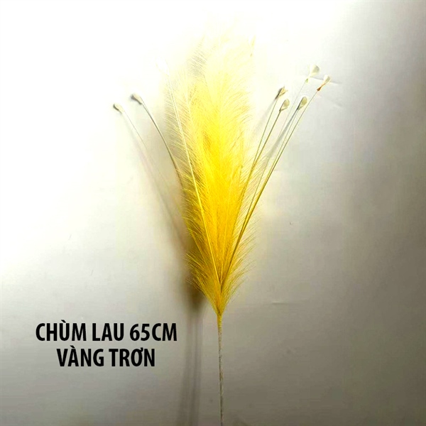 Chùm lau nhựa Vàng 65cm
