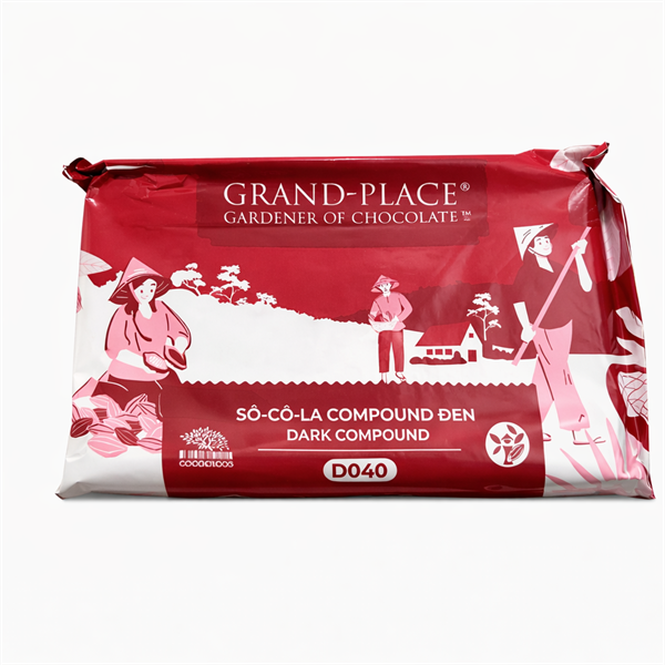 Socola Grand Place đen D040 (1kg)