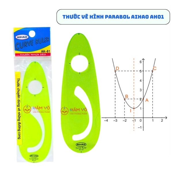 Thước parabol AH01