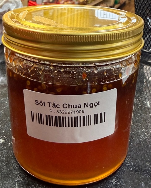 sot tac chua ngot (1.3 lb)