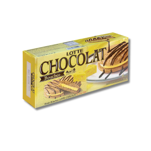 Bánh Bouchee Lotte Chocolat vị Phô Mai hộp 162g