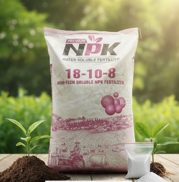 NPK 18.10.8 TE (BA SAO - Bao 50kg)