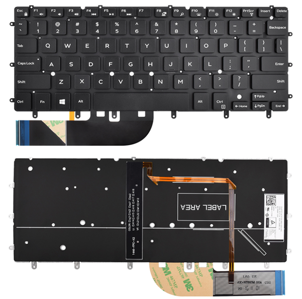 Bàn phím dell (7347 led ) Ins 13 7347 7348 7352 7353 7359 7547 7548,XPS 13 9343 9350 9360