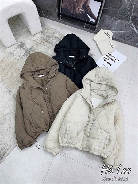 Áo phao sóng mũ túi dọc