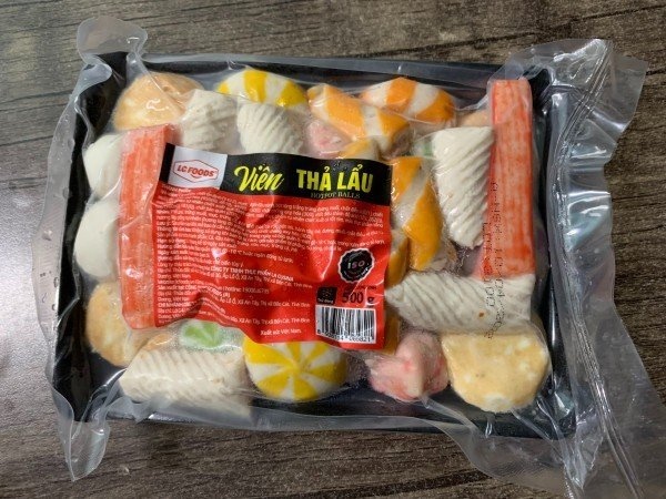 Viên Thả Lẩu Hỗn Hợp Bát Vị LC 500Gr
