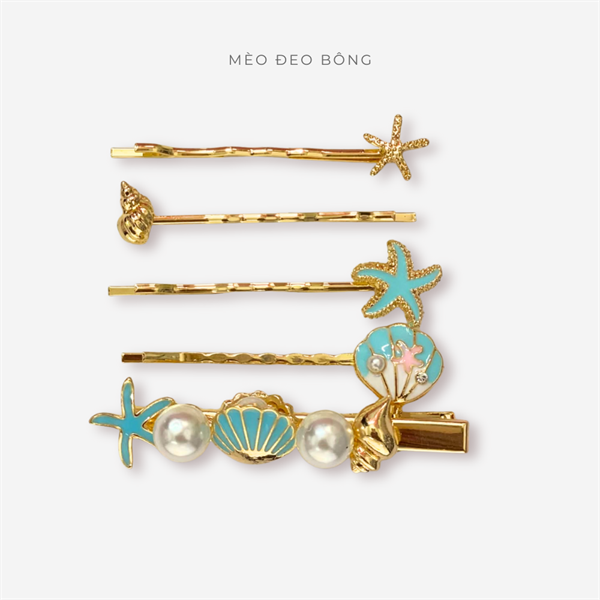 Kẹp tóc Vỏ Sò
