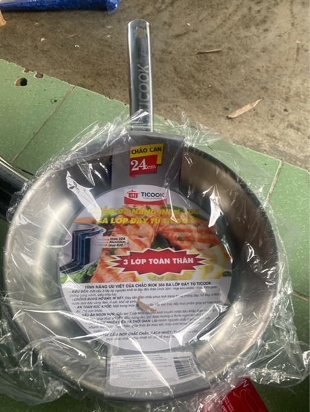 Chảo cán đúc Ticook 24cm