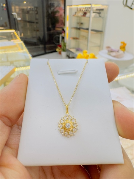 10-394 Dây chuyền vàng nữ 10K