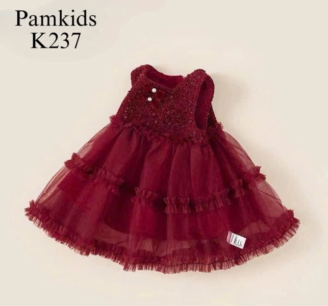 K237 Đầm Công Chúa Đỏ