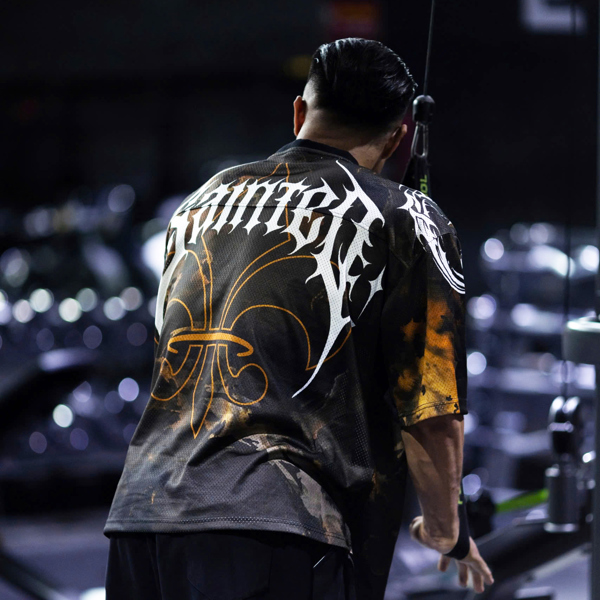 GodLike Big Tee - Black Gold